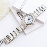 Tissot T Classic Carson Automatic White Dial Silver Steel Strap Watch For Women - T085.207.11.011.00