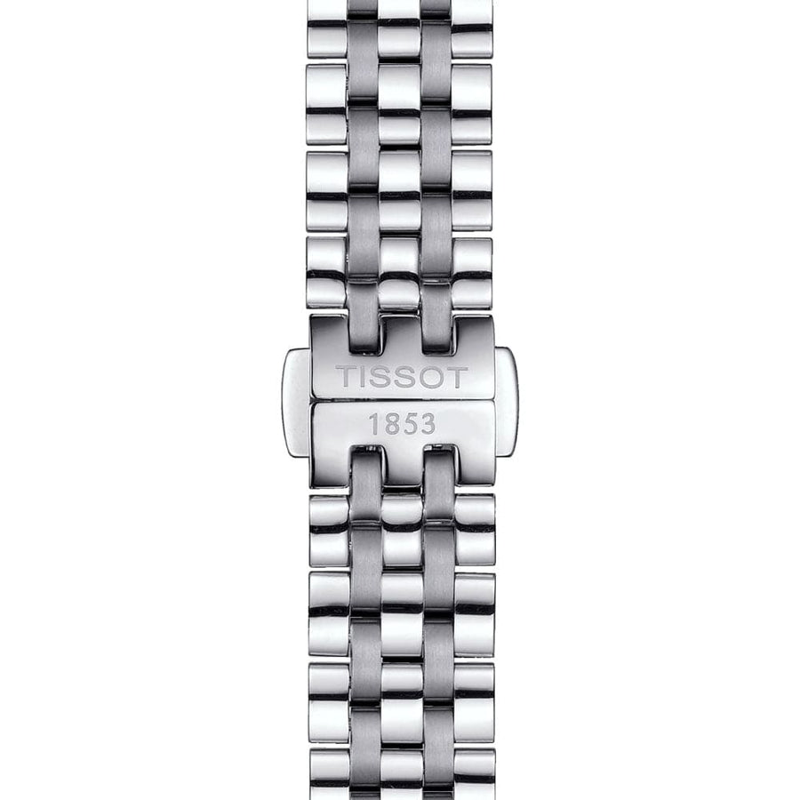 Tissot T Classic Carson Premium Automatic Lady Silver Dial Silver Steel Strap Watch for Women - T122.207.11.033.00