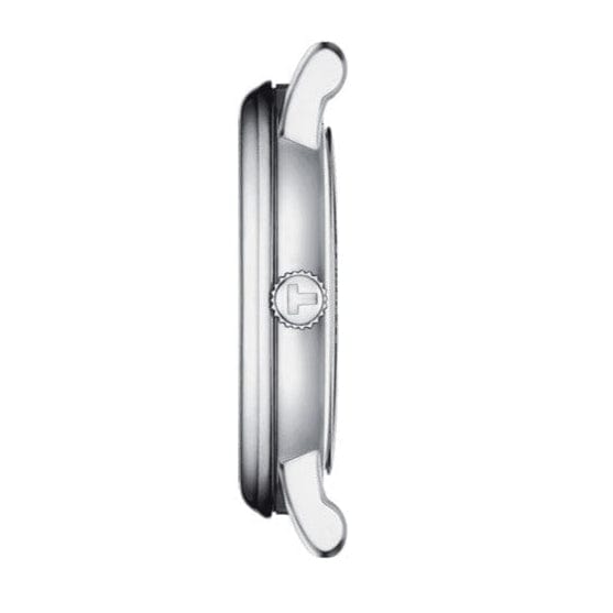 Tissot T Classic Carson Premium Pink Dial Silver Steel Strap Watch for Women - T122.210.11.159.00