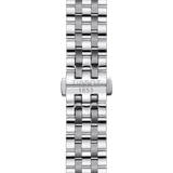 Tissot T Classic Carson Premium Powermatic 80 White Dial Silver Steel Strap Watch For Men - T122.407.11.031.00