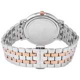 Tissot T Classic Carson Premium Silver Dial Two Tone Steel Strap Watch For Men - T122.410.22.033.00