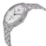 Tissot Chemin Des Tourelles Powermatic 80 Lady White Dial Silver Steel Strap Watch For Women - T099.207.11.037.00