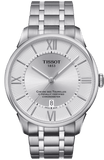 Tissot T Classic Chemin Des Tourelles Silver Dial Silver Steel Strap Watch For Men - T099.408.11.038.00