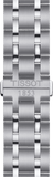 Tissot T Classic Couturier Chronograph White Dial Silver Steel Strap Watch For Men - T101.617.11.031.00