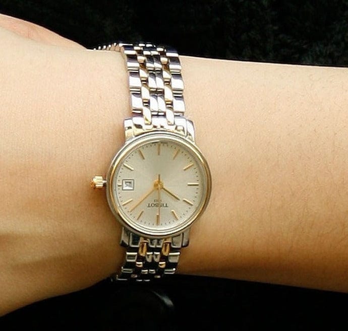 Tissot T Classic Desire Small Lady White Dial Watch For Women - T52.2.281.31