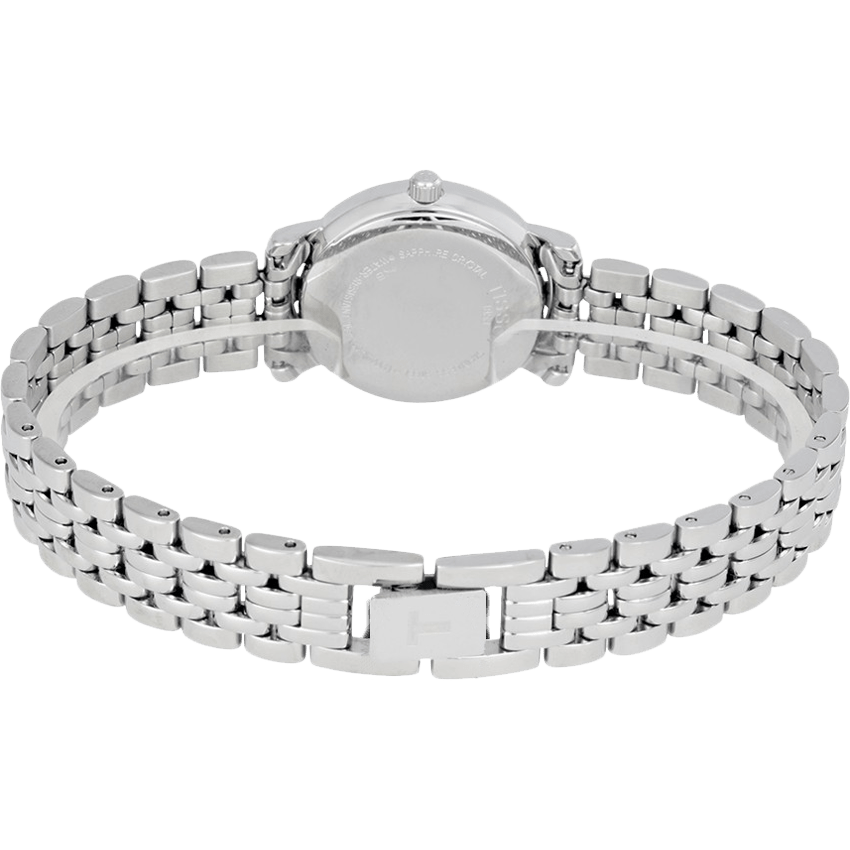 Tissot T Classic Desire White Dial Silver Steel Strap Watch for Women - T52.1.281.31