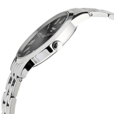Tissot T Classic Dream Black Dial Silver Steel Strap Watch for Men - T033.410.11.053.01