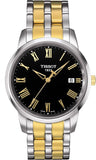 Tissot T Classic Dream Black Dial Two Tone Steel Strap Watch for Men - T033.410.22.053.01