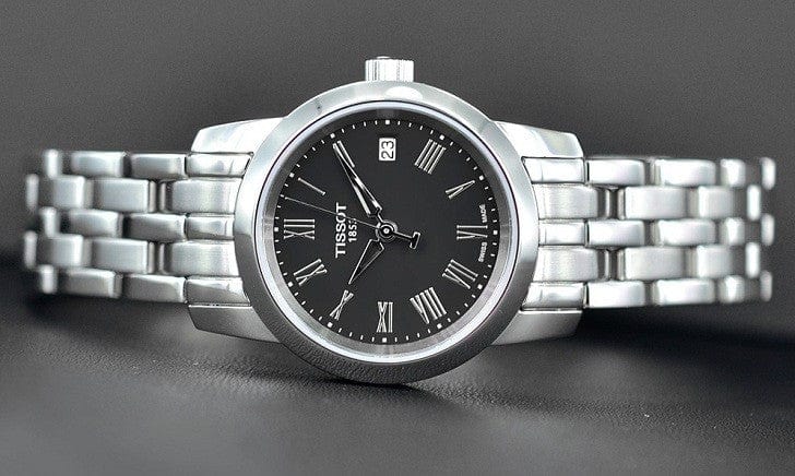 Tissot T Classic Dream Black Dial Watch For Women - T033.210.11.053.00