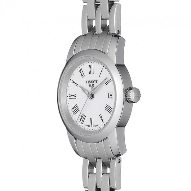 Tissot T Classic Dream White Dial Silver Steel Strap Watch For Men - T033.210.11.013.00