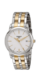 Tissot T Classic Dream White Dial Two Tone Steel Strap Watch for Men - T033.410.22.011.01