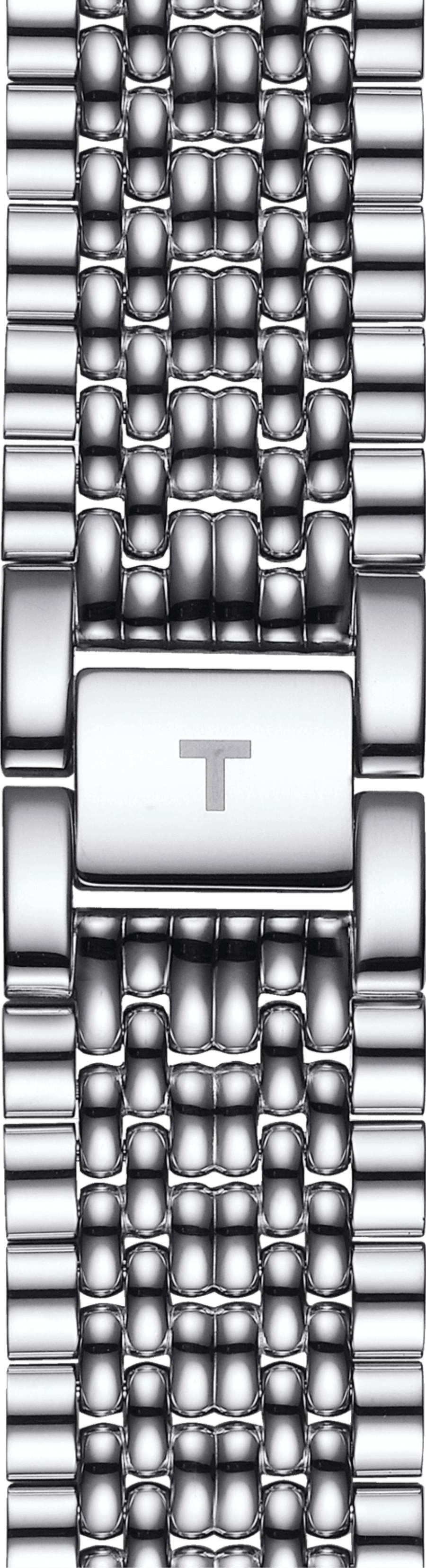 Tissot T Classic Everytime Large White Dial Silver Steel Strap Watch for Men - T109.610.11.031.00