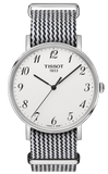 Tissot T Classic Everytime Medium White Dial Two Tone NATO Strap Watch for Women - T109.410.18.032.00