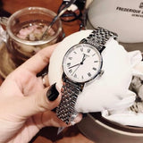 Tissot T Classic Everytime Small White Dial Silver Mesh Bracelet Watch For Women - T109.210.11.033.00