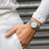 Tissot T Classic Everytime Small White Dial Silver Mesh Bracelet Watch For Women - T109.210.11.033.00
