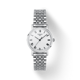 Tissot T Classic Everytime Small White Dial Silver Mesh Bracelet Watch For Women - T109.210.11.033.00