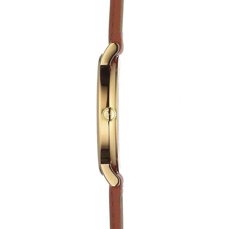 Tissot T Classic Everytime White Dial Brown Leather Strap Watch For Men - T109.410.36.031.00