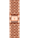 Tissot T Classic Everytime White Dial Rose Gold Mesh Bracelet Watch for Men - T109.610.33.032.00