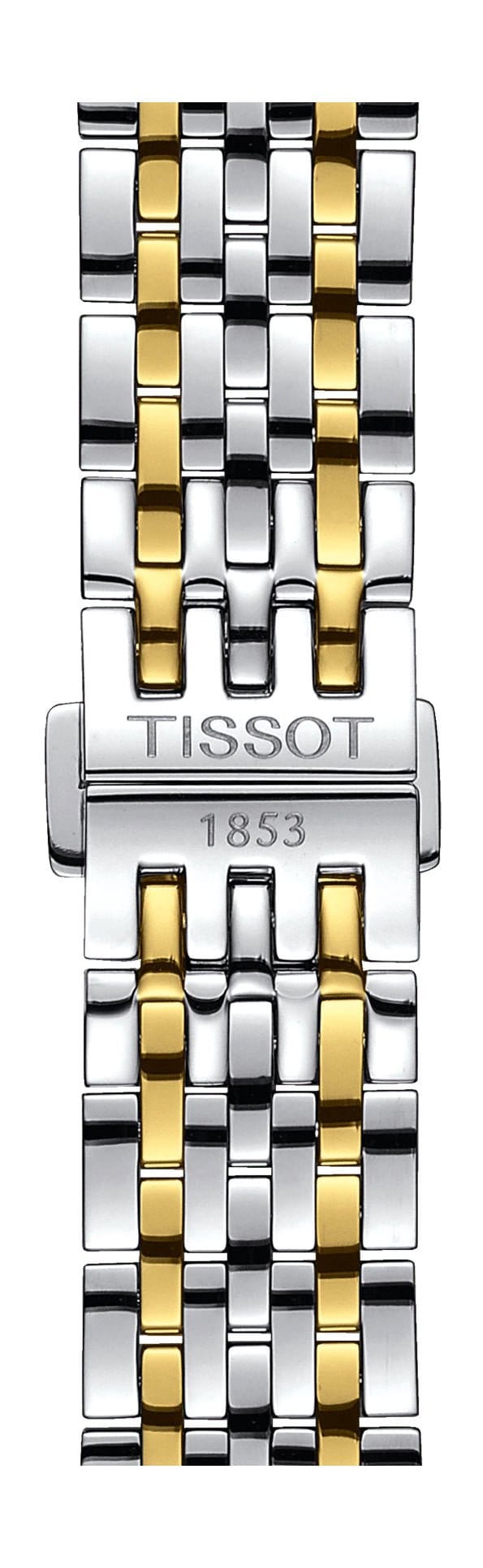 Tissot T Classic Le Locle Powermatic 80 Silver Dial Two Tone Steel Strap Watch For Men - T0064072203301
