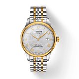 Tissot T Classic Le Locle Powermatic 80 Silver Dial Two Tone Steel Strap Watch For Men - T0064072203301