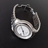 Tissot T Classic Luxury Powermatic 80 White Dial Silver Steel Strap Watch For Men - T086.408.11.016.00