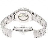 Tissot T Classic Luxury Powermatic 80 White Dial Silver Steel Strap Watch For Men - T086.408.11.016.00