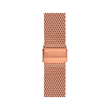 Tissot T Classic PR 100 Chronograph Silver Dial Rose Gold Mesh Bracelet Watch For Men - T101.417.33.031.01