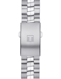 Tissot T Classic PR 100 Chronograph Silver Dial Silver Steel Strap Watch For Men - T101.417.11.031.00