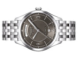 Tissot T Classic T One Automatic Grey Dial Silver Steel Strap Watch For Men - T038.430.11.067.00