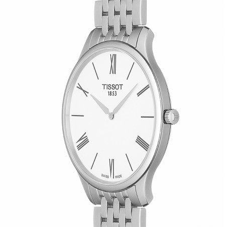 Tissot T Classic Tradition 5.5 White Dial Watch For Men - T063.409.11.018.00