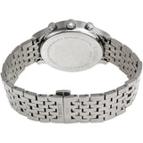 Tissot T Classic Tradition Chronograph Black Dial Silver Steel Strap Watch For Men - T063.617.11.067.00
