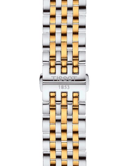 Tissot T Classic Tradition Chronograph White Dial Two Tone Steel Strap Watch For Men - T063.617.22.037.00