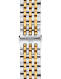 Tissot T Classic Tradition Chronograph White Dial Two Tone Steel Strap Watch For Men - T063.617.22.037.00