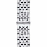 Tissot T Classic Tradition Silver Dial Silver Steel Strap Watch For Men - T063.610.11.038.00