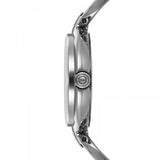 Tissot T Lady Flamingo Mother of Pearl Blue Dial Silver Steel Strap Watch for Women - T094.210.11.126.00
