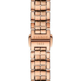 Tissot T Lady Flamingo Mother of Pearl Dial Rose Gold Steel Strap Watch For Women - T094.210.33.116.02