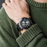 Tissot T Race Chronograph Anthracite Black Dial Black Silicone Strap Watch For Men - T115.417.27.061.00