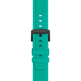 Tissot T Race Chronograph Black Dial Green Rubber Strap Watch for Men - T141.417.37.051.01