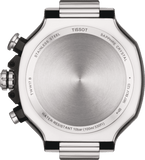 Tissot T Race Chronograph Blue Dial Silver Steel Strap Watch For Men - T141.417.11.041.00