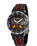 Tissot T Race Chronograph Stefan Bradl Special Edition Black Dial Black Rubber Strap Watch for Men - T092.417.27.057.02