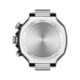 Tissot T Race Chronograph White Dial Black Rubber Strap Watch For Men - T141.417.17.011.00