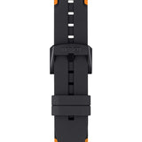 Tissot T Race Cycling Chronograph Black Dial Black Rubber Strap Watch For Men - T111.417.37.441.03