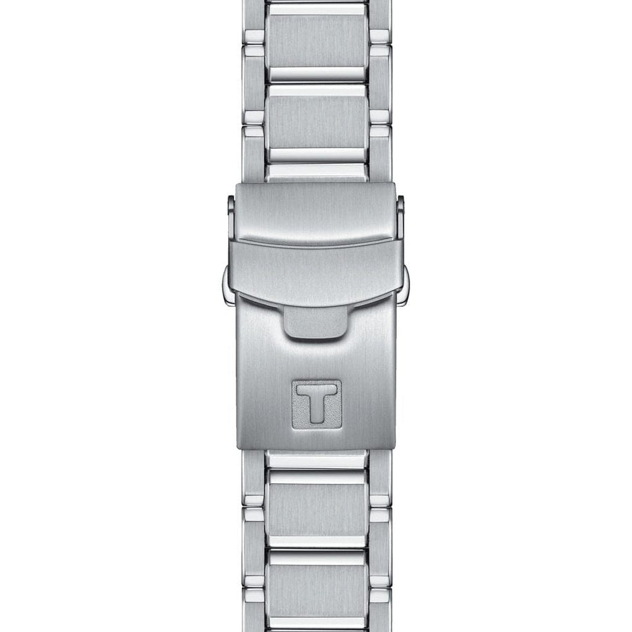 Tissot T Race Moto GP Limited Edition Chronograph Black Dial Silver Steel Strap Watch for Men - T141.417.11.057.00