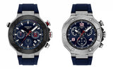Tissot T Race Moto GP Limited Edition Chronograph Blue Dial Blue Rubber Strap Watch for Men - T141.417.17.047.00