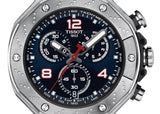 Tissot T Race Moto GP Limited Edition Chronograph Blue Dial Blue Rubber Strap Watch for Men - T141.417.17.047.00