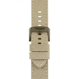 Tissot T Sport Chrono XL Beige Dial Khakhi Green Nylon Strap Watch for Men - T116.617.33.267.00