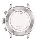 Tissot PRC 200 Chronograph Blue Dial Silver Steel Strap Watch For Men - T055.417.11.047.00