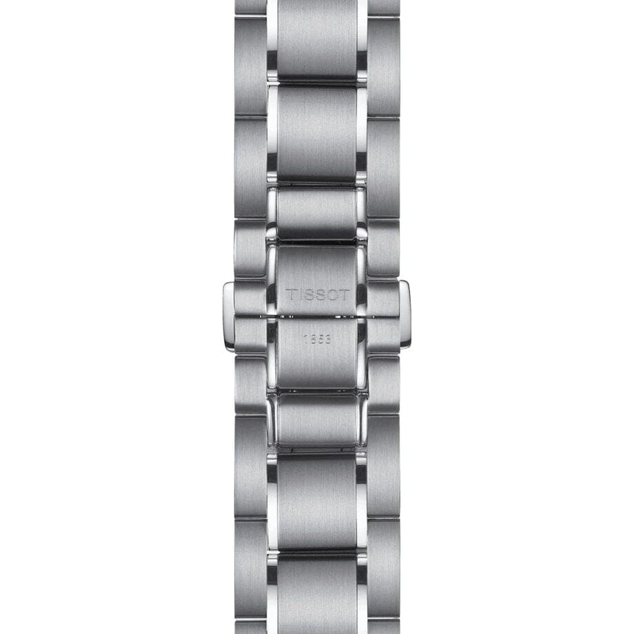 Tissot T Sport PRS 516 Chronograph Black Dial Silver Steel Strap Watch For Men - T100.417.11.051.01