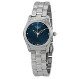 Tissot T Wave II Blue Dial Silver Steel Strap Watch For Women - T112.210.11.046.00