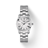 Tissot T Wave T Lady Mother of Pearl Dial Silver Steel Strap Watch For Women - T112.210.11.113.00